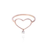 Ringe Burato Dame in Rosègold Diamante 0.02 Ct CI695 - CI695